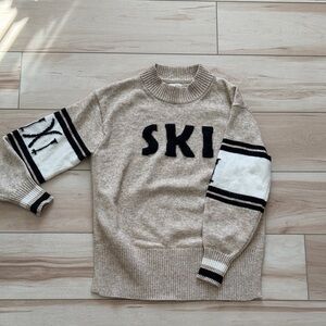 EUC Lou & Grey Mock Neck Ski Sweater